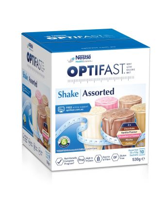 Optifast VLCD Shake Assorted Pack 10 x 53g