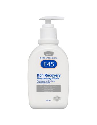 E45 Itch Recovery Moisturising Body Wash 250mL