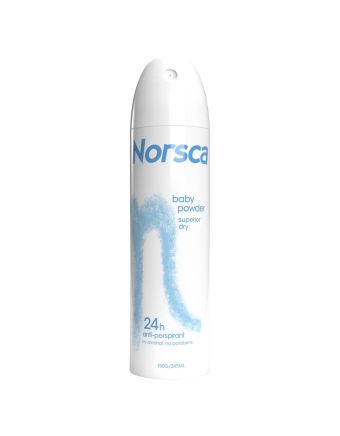 Norsca for Women Baby Powder Anti-Perspirant Deodorant 150g