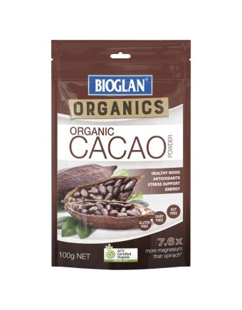 Bioglan Organics Cacao Powder 100G