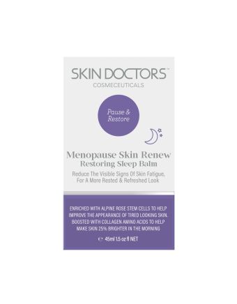 Skin Doctors Menopause Skin Renew Restoring Sleep Balm 45ml
