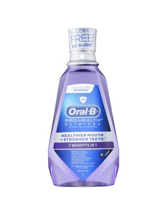 Oral B Pro Health Clinical Rinse Clean Mint 1L