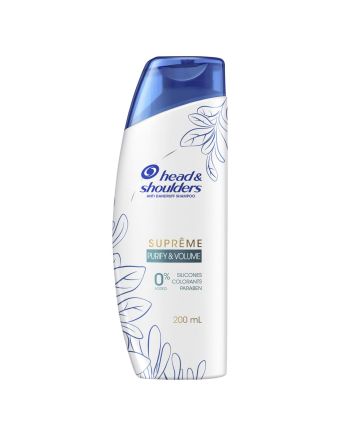 Head & Shoulders Suprême Purify & Volume Anti Dandruff Shampoo 200mL