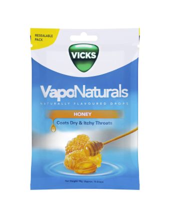 Vicks VapoNaturals Honey Throat 19 Lozenges