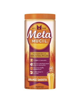 Metamucil Daily Fibre Supplement Smooth Orange 48 Doses