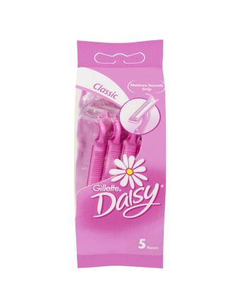 Gillette Daisy Classic Women's Disposable Razor 5 Pack