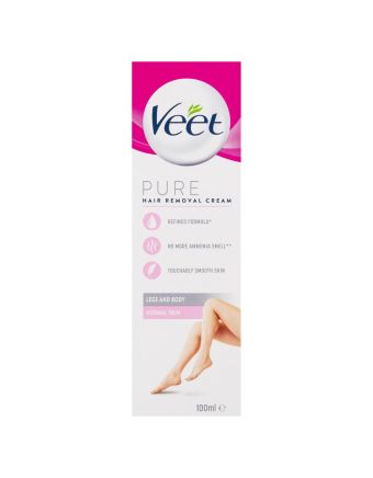 Veet Hair Removal Cream for Normal Skin Soft Silk Extract