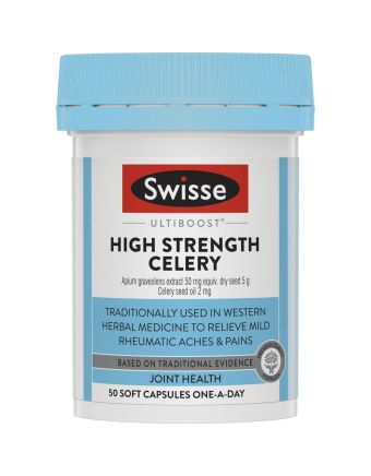 Swisse Ultiboost High Strength Celery 50 Capsules