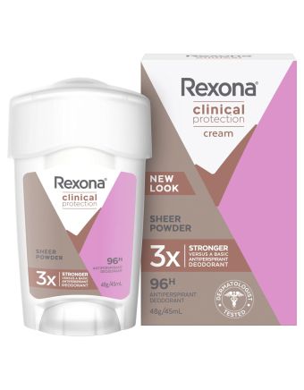REXONA Women Clinical Protection Antiperspirant Deodorant Sheer Powder 45ml