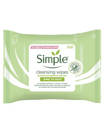 SIMPLE KTS FACE WIPES CLEANSING 25
