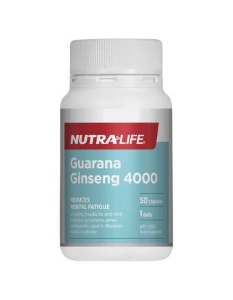 Nutra-Life Guarana Ginseng 4000 50 capsules