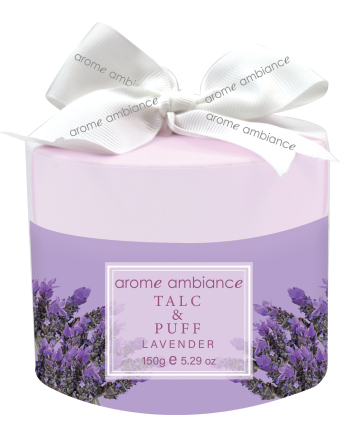 Arome Ambiance Nature Fresh Talc & Puff Lavender Gift Set