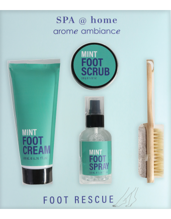 Arome Ambiance Spa at Home Foot Rescue Mint
