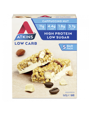Atkins Daybreak Cappuccino Nut Bar 5 Pack 