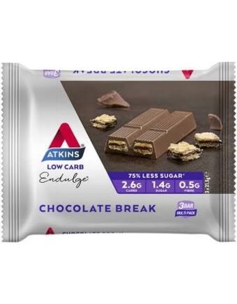 Atkins Endulge Chocolate Break Bar 64g