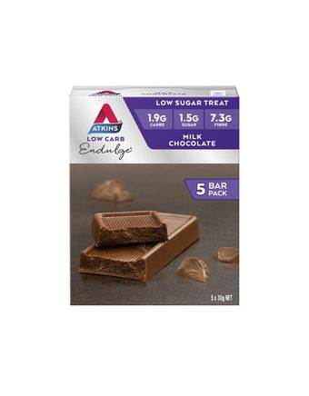 Atkins Endulge Milk Chocolate Bar 5 Pack