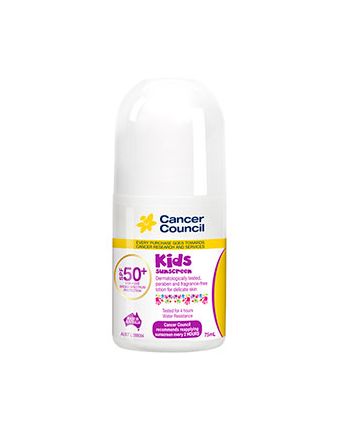 Cancer Council 75Ml Kids Roll-On Spf 50+ (24)