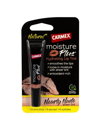 Carmex Moisture Plus Tint Nearly Nude