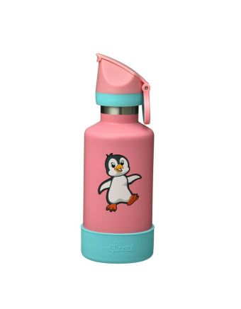 Cheeki 400mL Insulated Kids Bottle Penguin