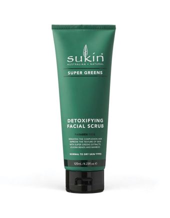 Sukin Super Greens Facial Scrub 125mL