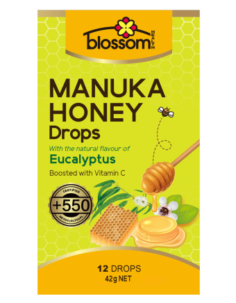 Blossom Health + 550 Mgo 3G Drops - Eucalyptus & Vitamin C - 12 Pack