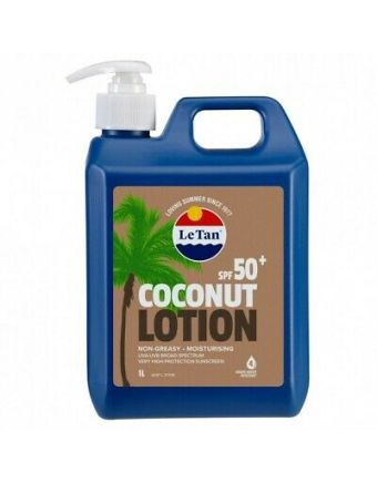 Le Tan Coconut Lotion SPF50+ 1 Litre