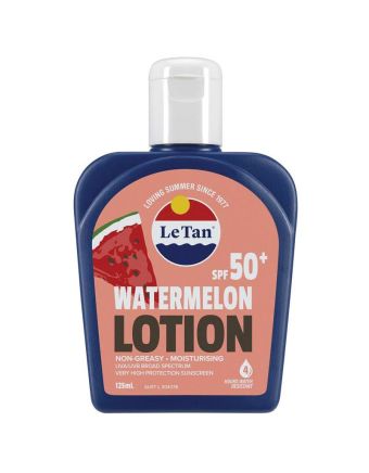 Le Tan Watermelon Lotion SPF50+ 125mL