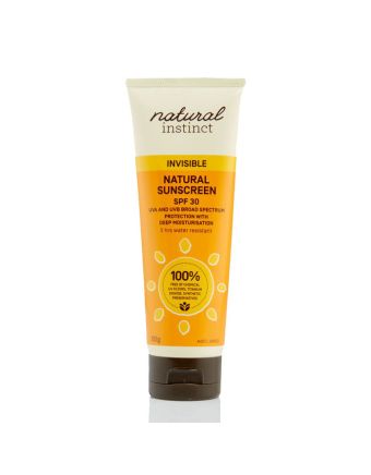 Natural Instinct Invisible Sunscreen 100g