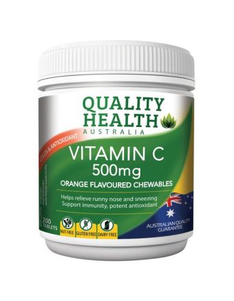 QUALITY HEALTH VITAMIN C 500MG 200
