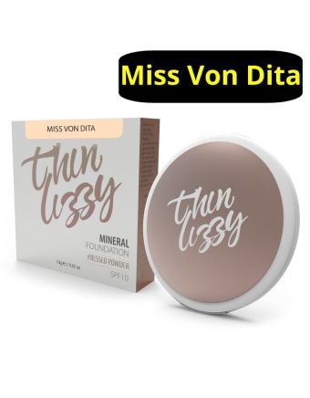 Thin Lizzy Mineral Foundation Pressed Powder 10g Miss Von Dita