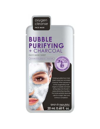 Skin Republic Bubble Purifying & Charcoal Face Mask