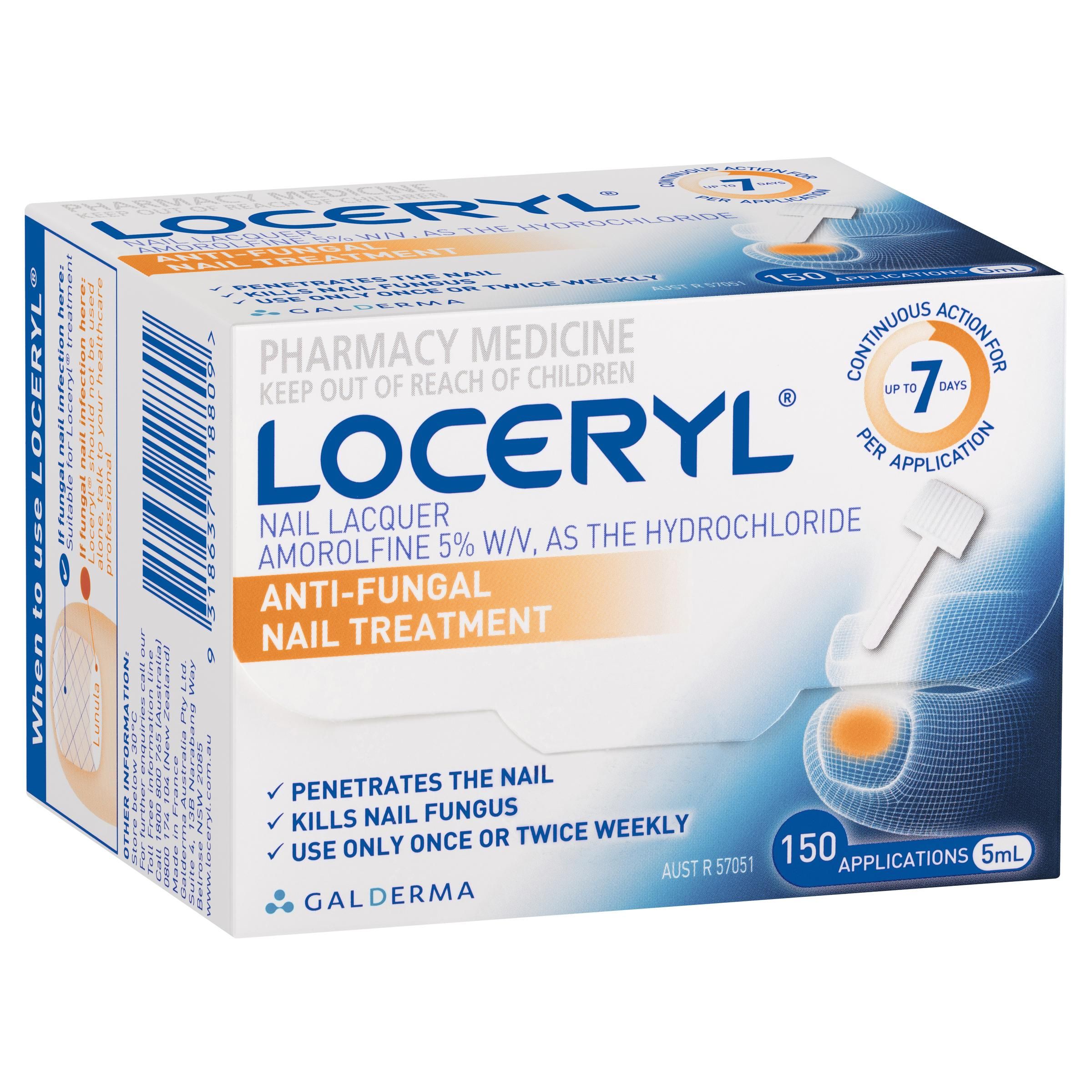 Loceryl Nail Lacquer Anti Fungal, Beauty & Personal Care, Hands & Nails on  Carousell