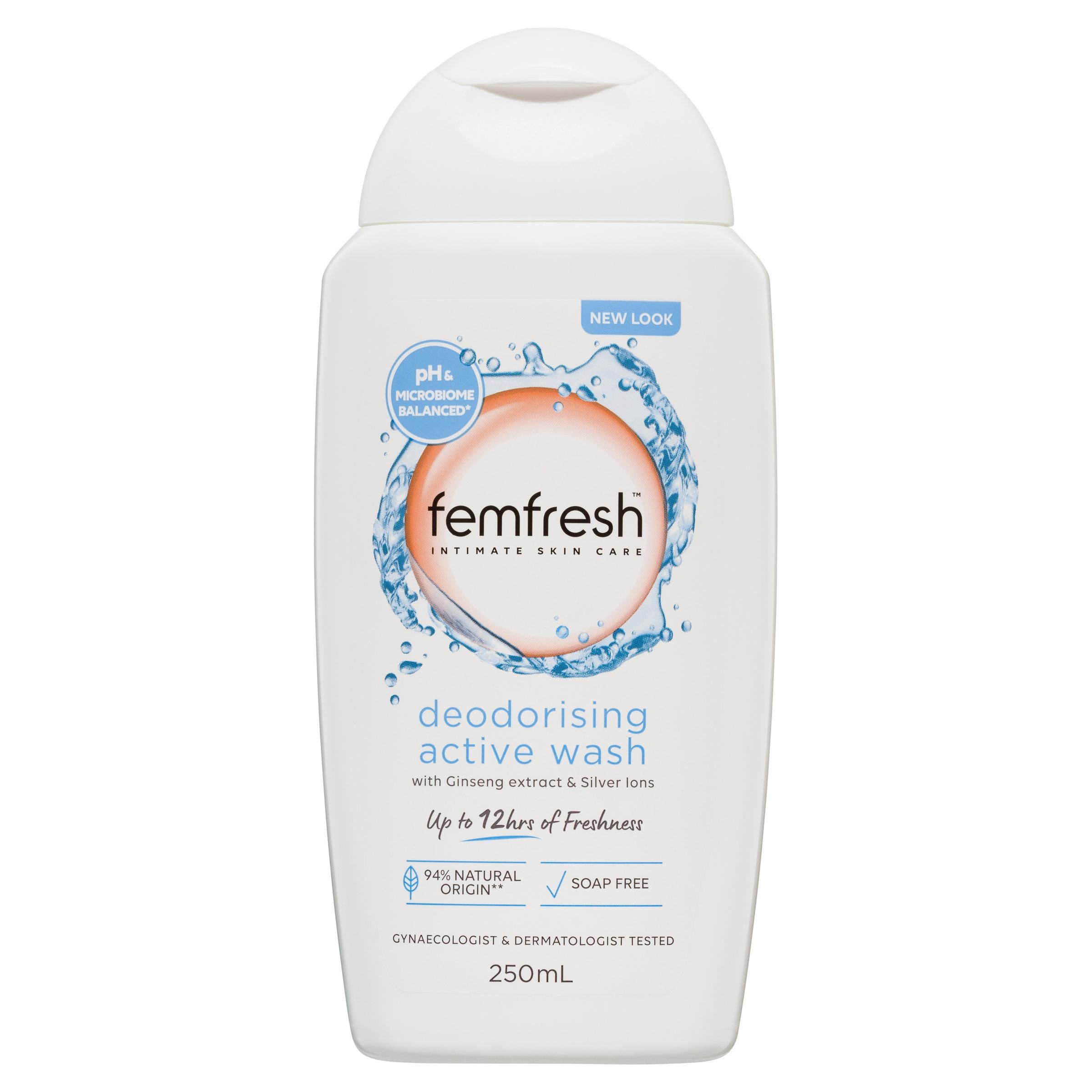 Femfresh Deodorising Wash long lasting freshness 12 hours 250ml product of  Australia