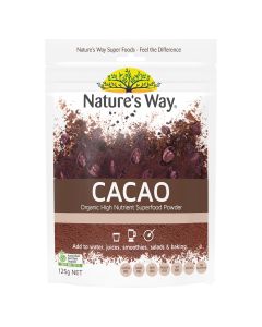 Nature's Way Superfoods Cacao Powder 125g