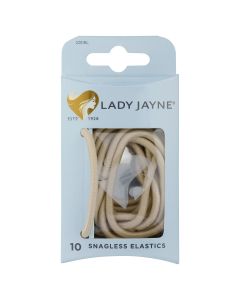 Lady Jayne Blonde Snagless Thick Elastics 10 Pack