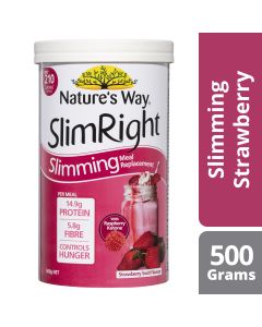 Nature's Way SlimRight Slimming Meal Replacement Strawberry 500g