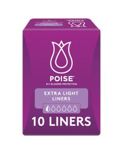 Poise Extra Light 10 Pack