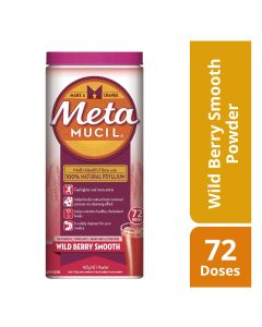 Metamucil Wild Berry Smooth 72 Doses
