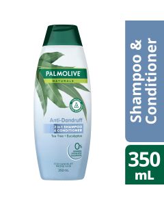 Palmolive Naturals Anti-Dandruff 2 In 1 Shampoo & Conditioner 350ml