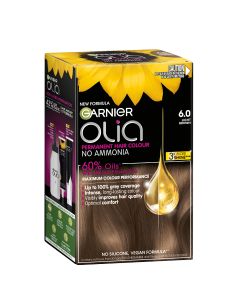 Garnier Olia 6.0 Light Brown No Ammonia Permanent Hair Colour