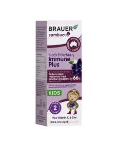 Brauer Kids Sambucus Black Elderberry Immune Plus 100ml