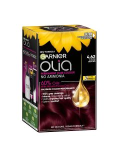 Garnier Olia 4.62 Intense Deep Red No Ammonia Permanent Hair Colour