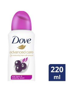 Dove Advanced Care Antiperspirant Deodorant Go Fresh Acai Berry & Waterlily 220ml