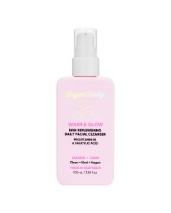 SugarBaby Wash & Glow Skin Replenishing Daily Facial Cleanser 100ml