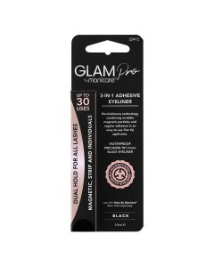 Glam by Manicare Pro 3 in 1 Adhesive Eyeliner