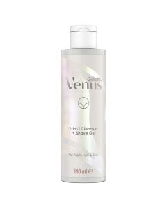 Gillette Venus 2 In 1 Cleanser & Shave Gel 190ml