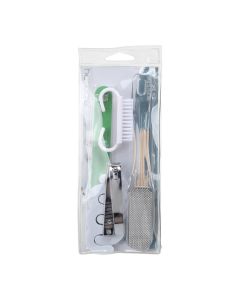 Basicare Pedicure 6 Piece Kit Perfect For Travel