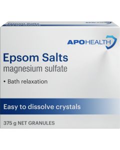 ApoHealth Magnesium Sulfate Epsom Salts 375g