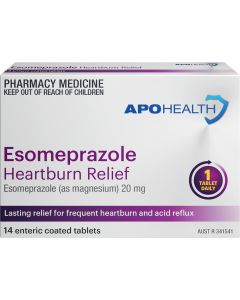 ApoHealth Esomeprazole 20mg 14 Tablets
