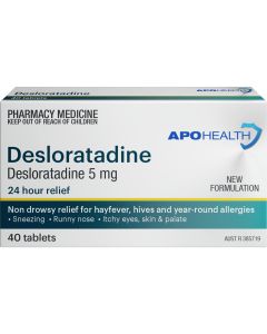 ApoHealth Desloratadine 5mg 40 Tablets
